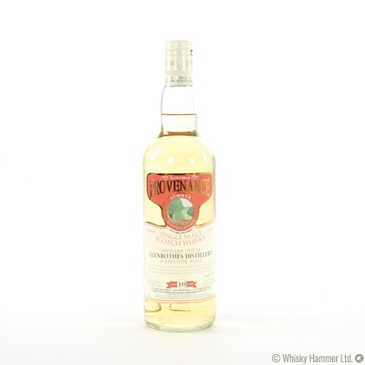 Glenrothes - 10 Year Old (1995) Provenance