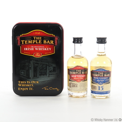 The Temple Bar - Miniature Gift Set (2 x 5cl)