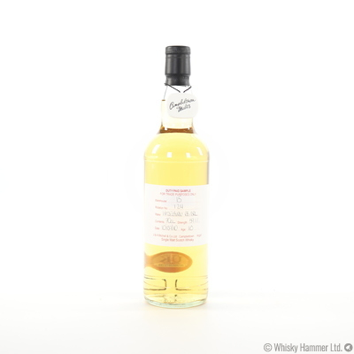 Hazelburn - 10 Year Old (Duty Paid Sample) Refill Bourbon Barrel