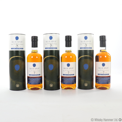 Blue Spot - 7 Year Old (Single Pot Still) Cask Strength (3 x 70cl)