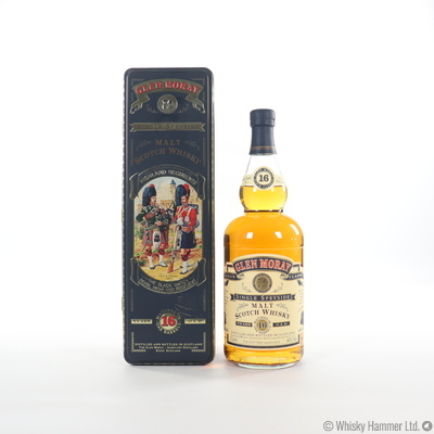 Glen Moray - 16 Year Old (Black Watch Tin) 1 Litre