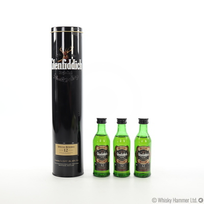Glenfiddich - 12 Year Old (Special Reserve) 3 x 5cl