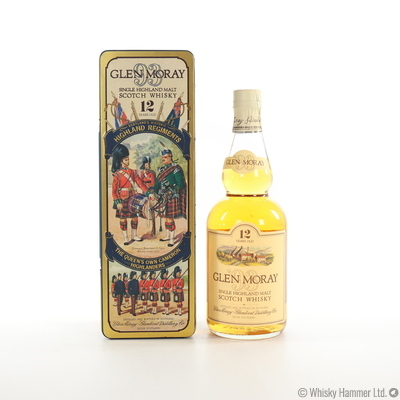 Glen Moray - 12 Year Old (Queen's Own Cameron Highlanders Tin) 75cl