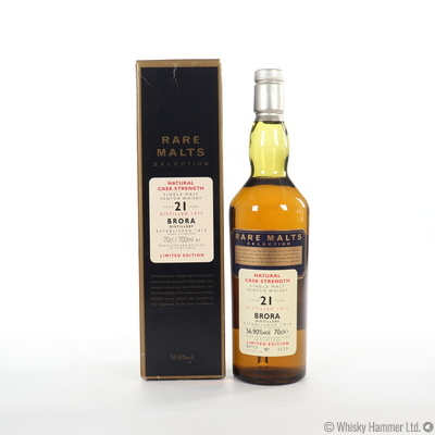 Brora - 21 Year Old (Rare Malts 1977)