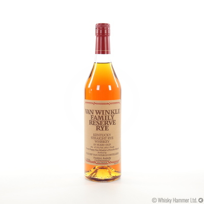 Old Rip Van Winkle - 13 Year Old (Reserve Rye) 75cl