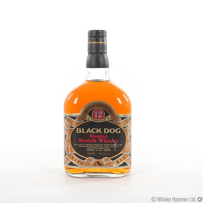 Black Dog - 12 Year Old (1980s) 75cl