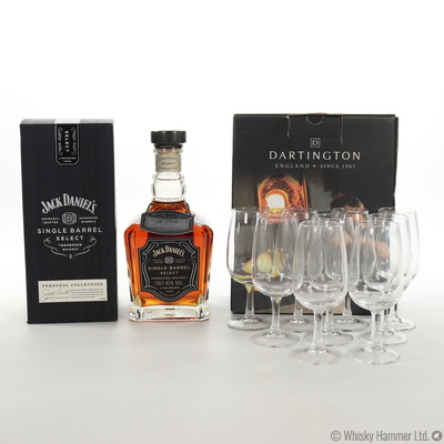 Jack Daniel's - Single Barrel (Jeff Arnett Select) + Glasses