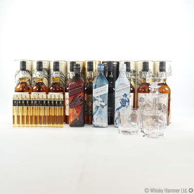 Game of Thrones - Limited Edition Collection (12x70cl) + Tasting Set + Decanter + Glasses
