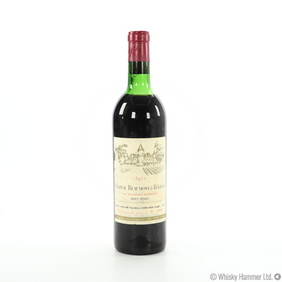 Chateau Beaumont de Bolivar - 1971 (75cl)