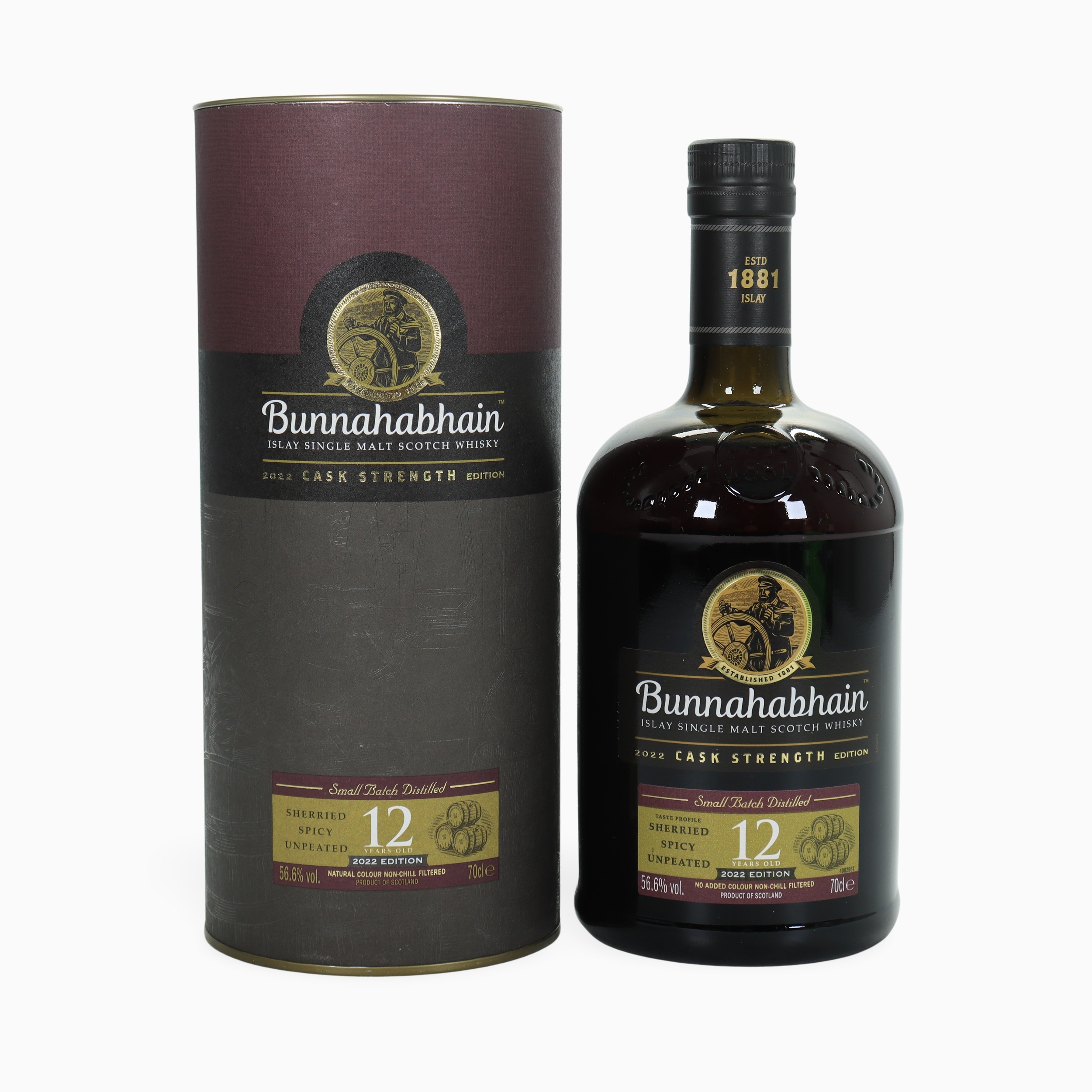 [新品] Bunnahabhain 12年 [人気商品の為 最後の1本 ! ] Bunnahabhain 12 Year Old 2023 Cask Strength 700ml 60.1%