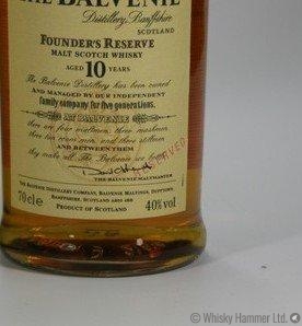 Balvenie - 10 Year Old (Founder's Reserve) Thumbnail