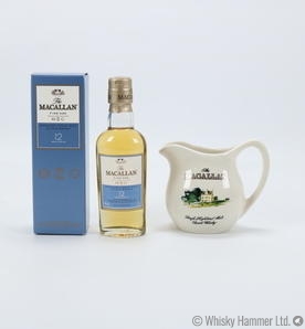 Macallan - 12 Year Old (Fine Oak) Miniature + Water Jug Thumbnail