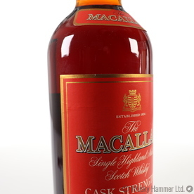 Macallan - Cask Strength (Red Label 1990s) 75cl Thumbnail